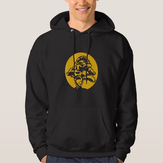 Bonsai With Sunset Hoodie (Front)
