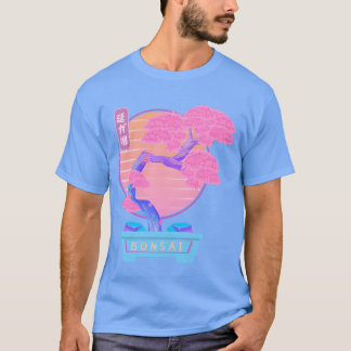Bonsairee Aesthetic Vaporwave Retrowave Style frie T-Shirt