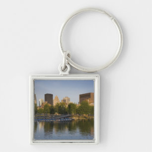 Bonsecours Basin In The Old Port Of Old Montreal Key Ring