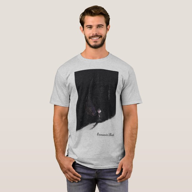 Bonsoir Elliot. ArtWork #2 T-Shirt (Front Full)