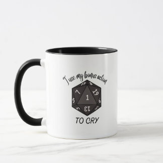 Bonus Action Cry Mug