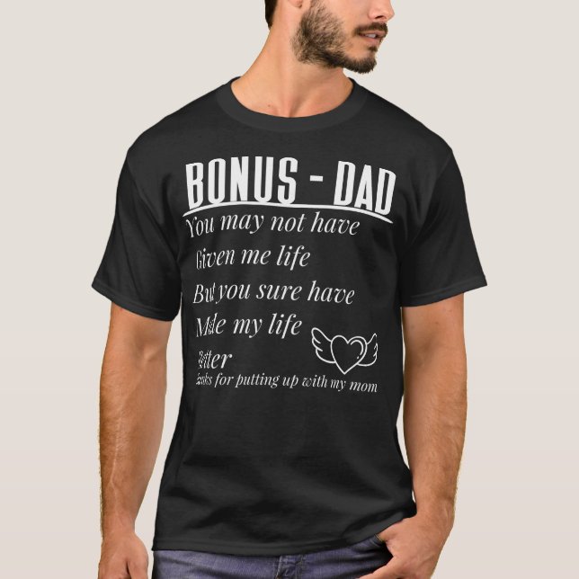 bonus dad Essential T-Shirt (Front)