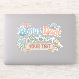 Bonus Dad My Hero Personalised Cute Aesthetic