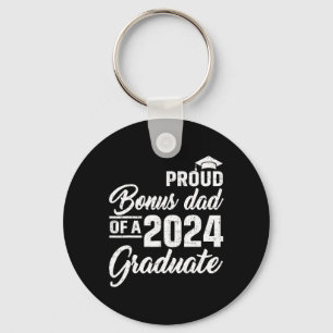 Bonus Dad Of A Cl Of 2024 Graduate Senior 1  Key Ring