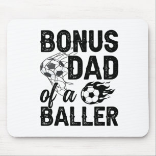 Bonus Dad Of A Ller Soccer Bonus Dad Soccer Step D Mouse Mat