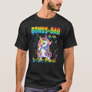 Bonus Dad Of The Birthday Princess Cute Dabbing Un T-Shirt