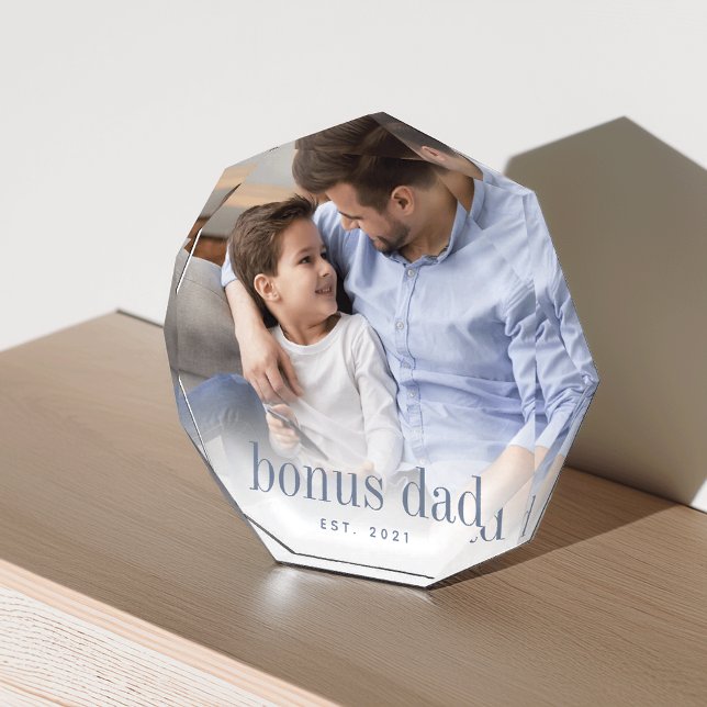 Bonus Dad Year Established Photo Block (Creator Uploaded)
