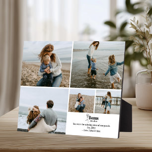 Bonus Mama Est 2025 Collage Plaque