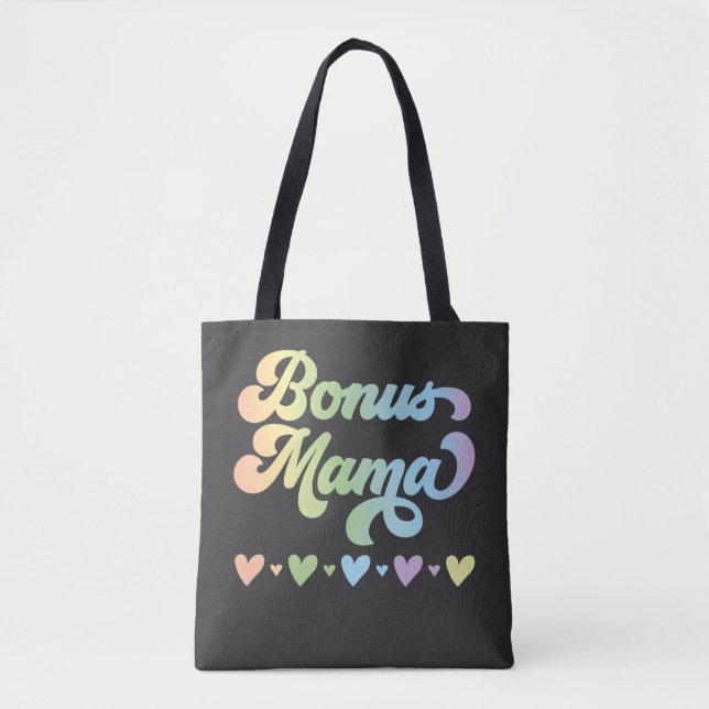 Bonus Mum - Bonus Mama Tote Bag (Front)