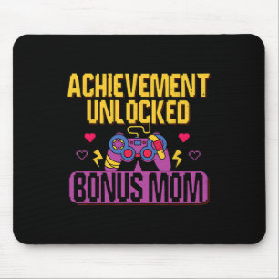 Bonus Mum Unlocked Video Game Stepmom Gaming Lover Mouse Mat