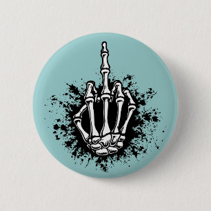 Bony Bird 6 Cm Round Badge