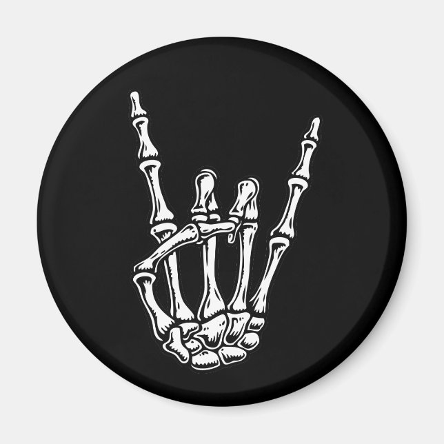 Bony Rock Hand Magnet (Front)