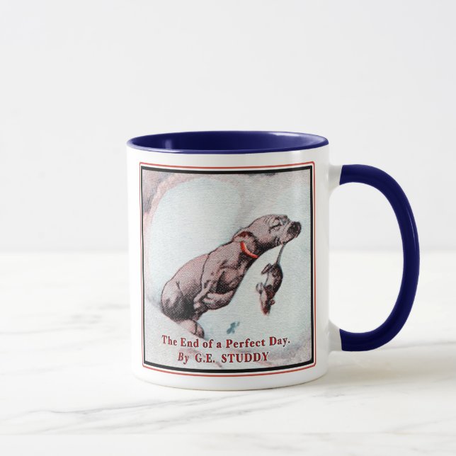 "Bonzo the Dog" in "End of Day" Mug (Right)