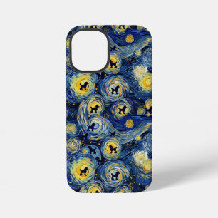 Boo22 Artist Poodle Boho Floral – Colourful Poodle iPhone 12 Mini Case