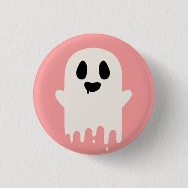 Boo 3 Cm Round Badge (Front)