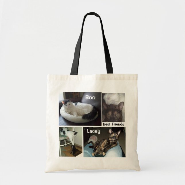 BOO AND LACEY TOTE BAG (Front)
