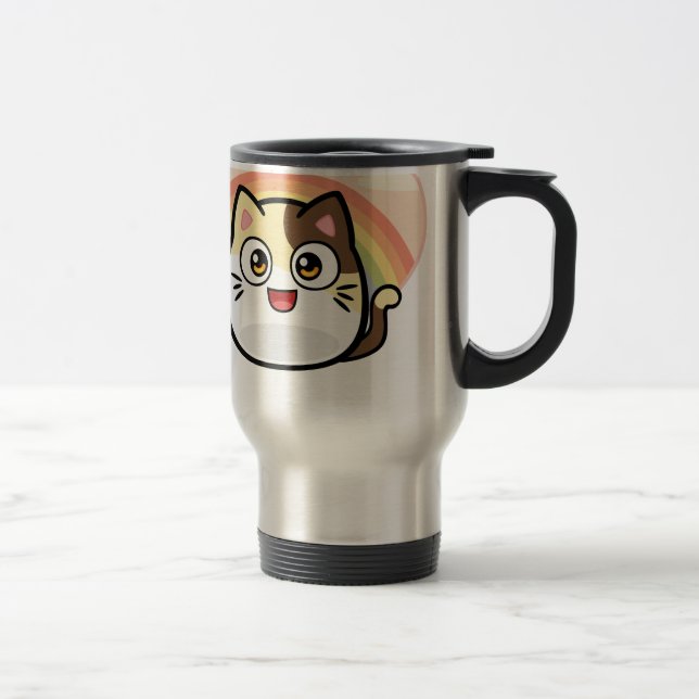 Boo as Cat Design Products Travel Mug (Right)
