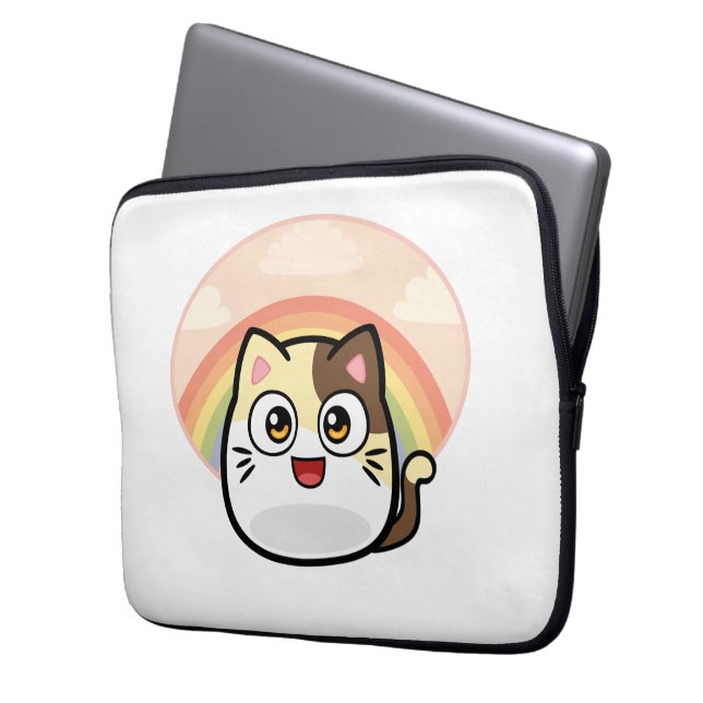 Boo as Cat Laptop Sleeve 13 inch (Front Left)