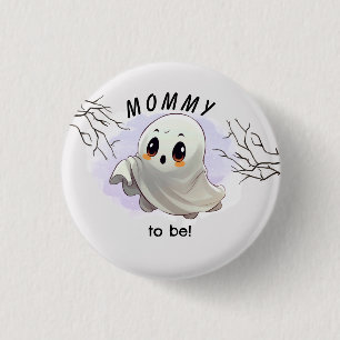 Boo Baby Shower Halloween themed Cute Party 3 Cm Round Badge