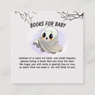 Boo Baby Shower Halloween themed Cute Party Enclosure Card