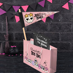 Boo Bag for a Halloween Skull-ebration