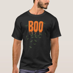 Boo Bat Halloween Costume Boo T-Shirt