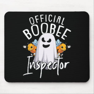 Boo-bee Inspector Lazy Diy Halloween Costume Funny Mouse Mat