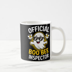 Boo Bee Inspector Shirt Men Women Halloween Costum Coffee Mug