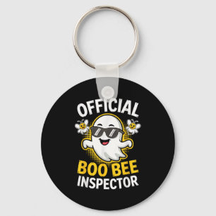 Boo Bee Inspector Shirt Men Women Halloween Costum Key Ring