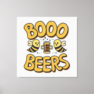 Boo Bees Canvas Print