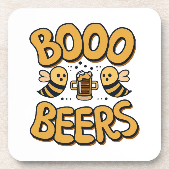 Boo Bees Coaster (Front)