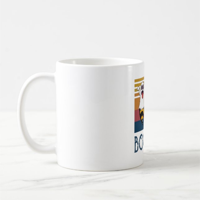 Boo Bees Couple Ghost Halloween shirt Coffee Mug (Left)