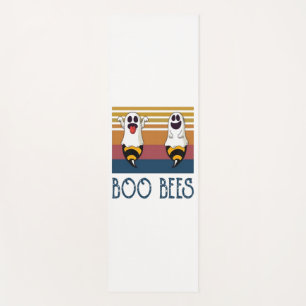 Boo Bees Couple Ghost Halloween shirt Yoga Mat
