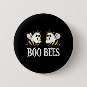 Boo Bees Couples Costume Funny for Women Halloween 6 Cm Round Badge