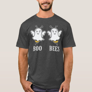 Boo Bees Couples Ghost Bee Funny Halloween Costume T-Shirt