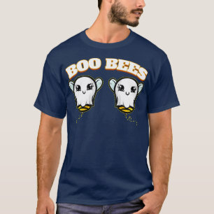 Boo Bees Dressed Up As Ghost Costume Halloween T-Shirt