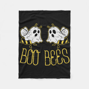 Boo Bees Fun Couples Halloween Costume For Adult H Fleece Blanket