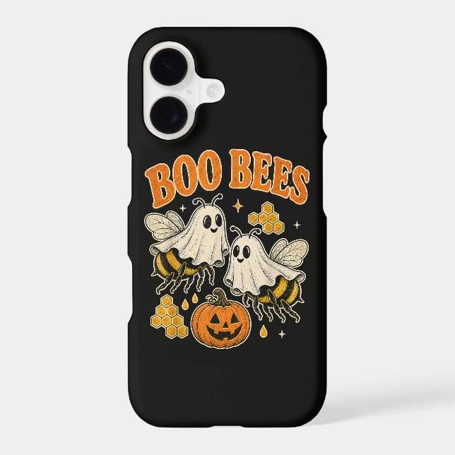 Boo Bees Funny Ghost Bee Pun Cute Halloween (Back)