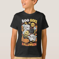 Boo Bees Halloween – Cute Ghost Bees and PumpkinK