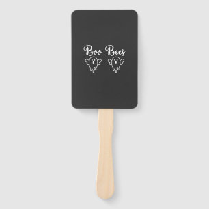 Boo Bees Halloween Ghost Design Hand Fan