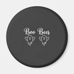 Boo Bees Halloween Ghost Design Magnet