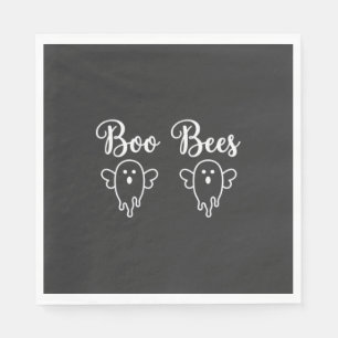 Boo Bees Halloween Ghost Design Napkin