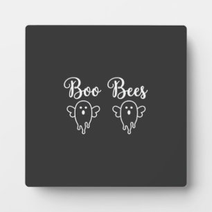 Boo Bees Halloween Ghost Design Plaque