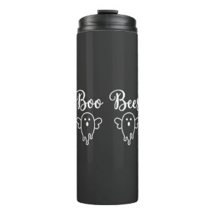 Boo Bees Halloween Ghost Design Thermal Tumbler