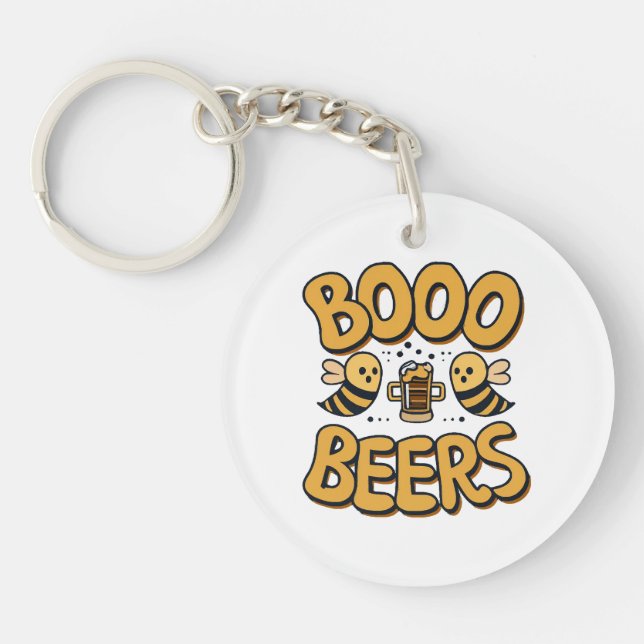 Boo Bees Key Ring (Front)