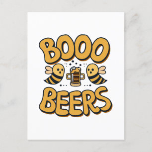 Boo Bees Postcard