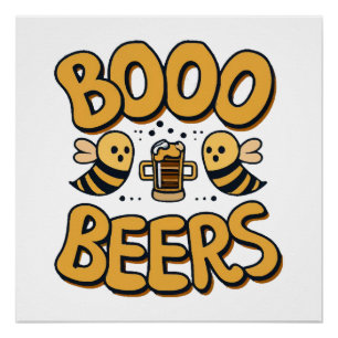 Boo Bees Poster