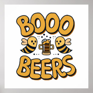 Boo Bees Poster