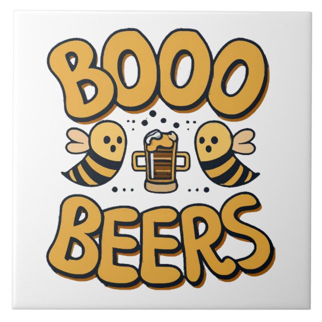 Boo Bees Tile (Front)