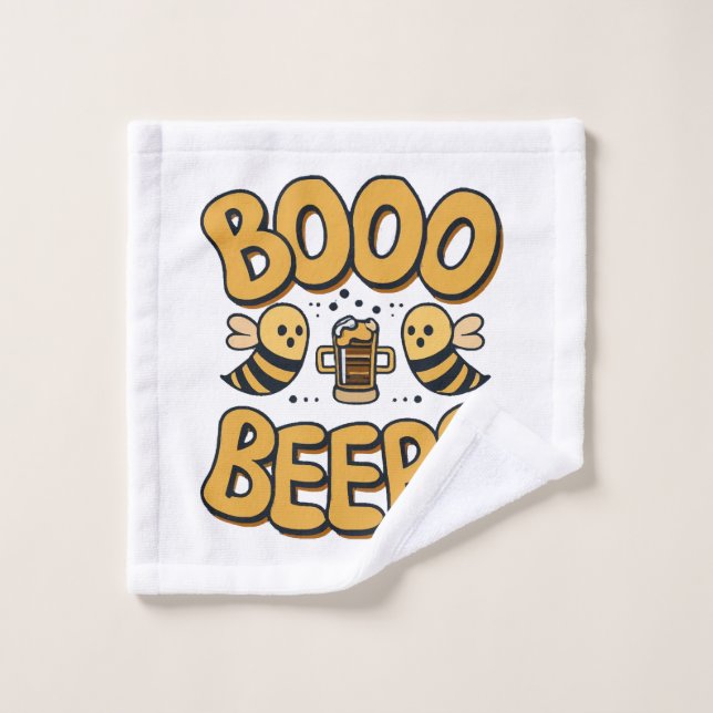 Boo Bees Wash Cloth (Wash Cloth)